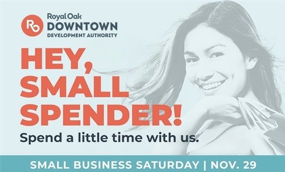 Hey Small Spender, spend a little time with us.