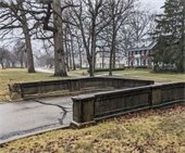 Historic bridge on Vinsetta Blvd in Royal Oak