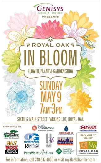 Royal Oak in Bloom Flyer