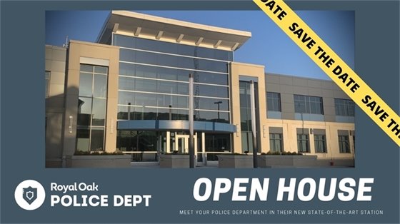Police Dept Open House Flyer