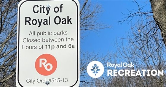 Park Sign