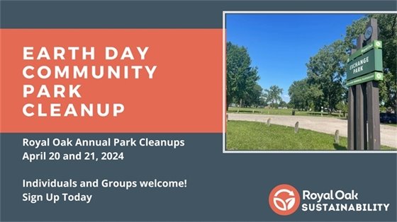 Royal Oak Community Park Cleanups 
