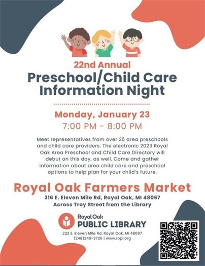 Preschool Information Night