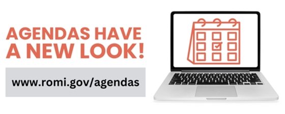 Agendas have a new look