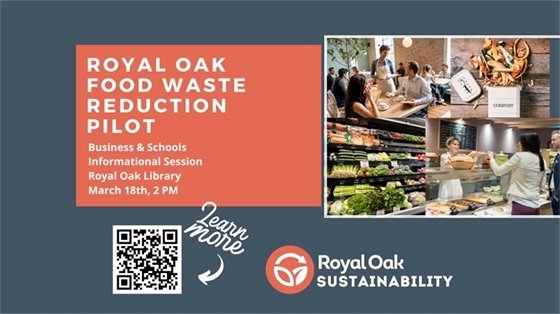 Business and Schools Informational Session Coming up March 18th at 2 PM. Hosted at the Royal Oak Library. Learn More 