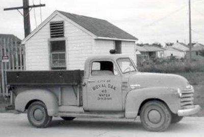1954 photo of Well House No. 1 located at 4715 Cooper.