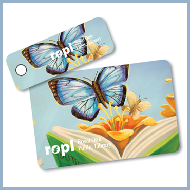 Sept Library Card PNG