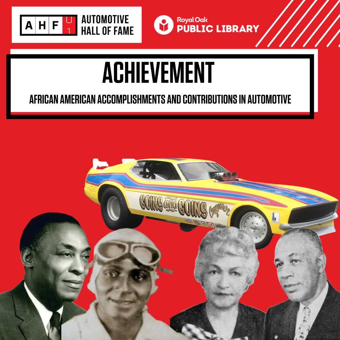 Automotive Hall of Fame Exhbit