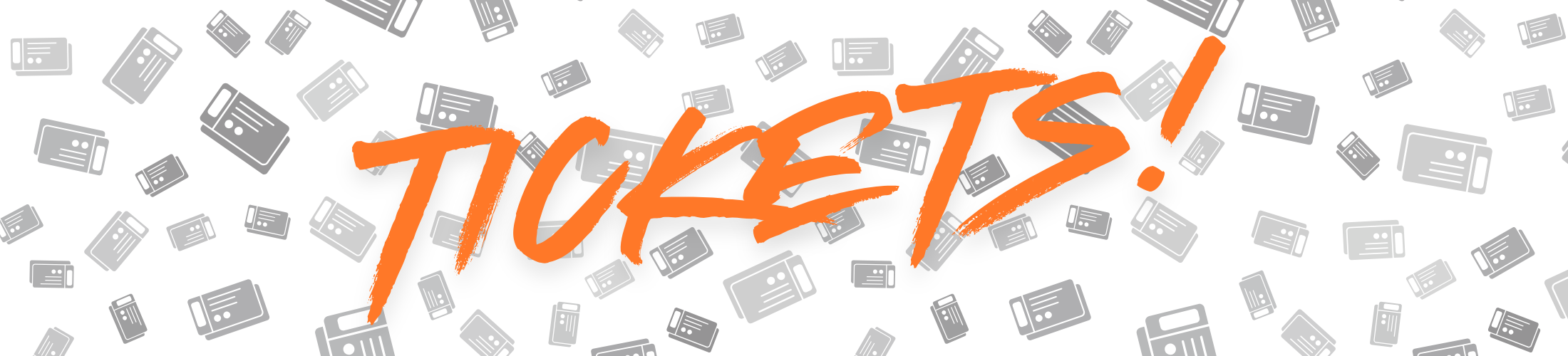 Graphical representation of an event ticket offer sponsored by The Library Network.